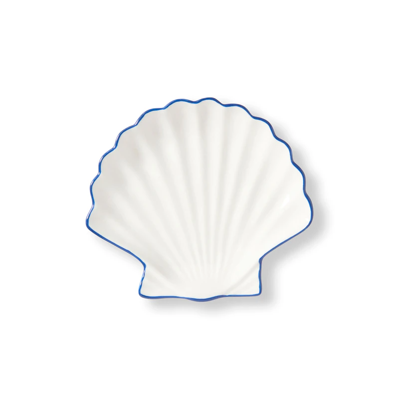 Teller Muschelförmig 17,5 x 15,8 cm