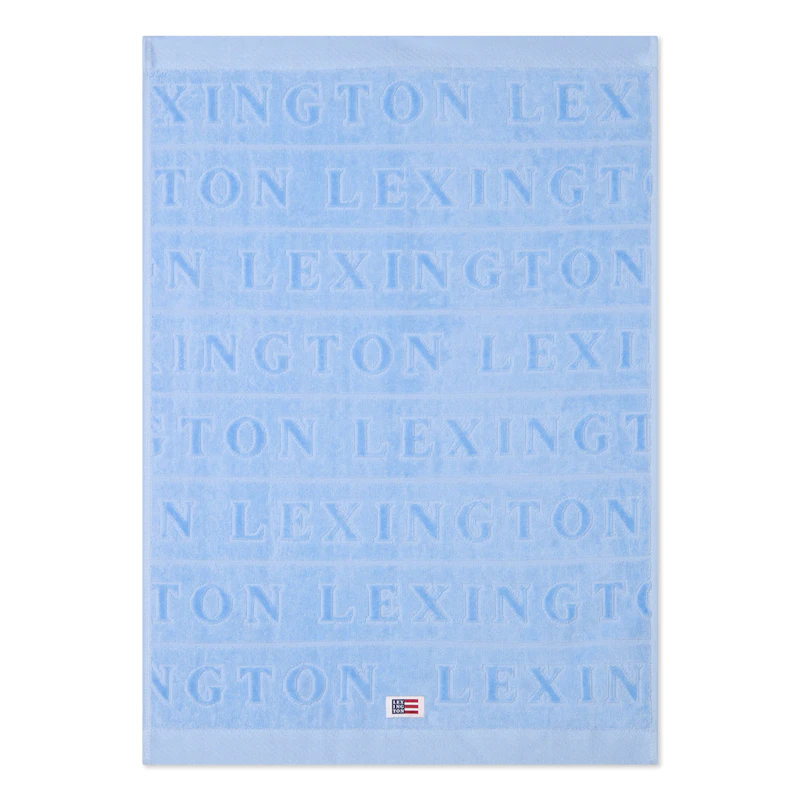 Velour Jacquard Handtuch 50x70 cm, Blue Sky