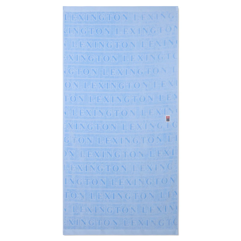 Velour Jacquard Handtuch 100x150 cm, Blue Sky