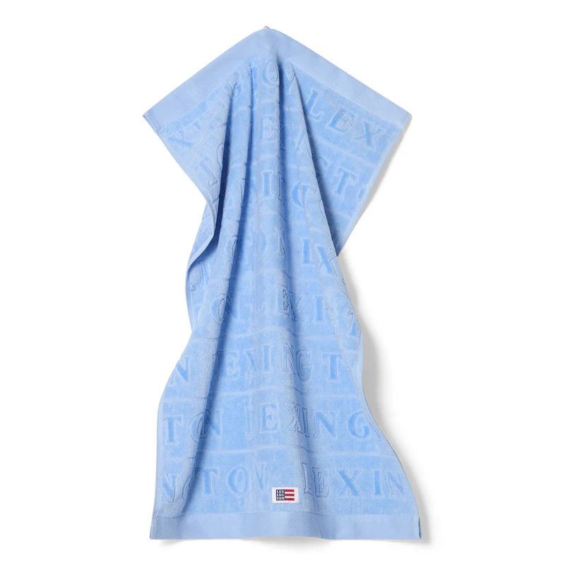 Velour Jacquard Handtuch 30x50 cm, Blue Sky