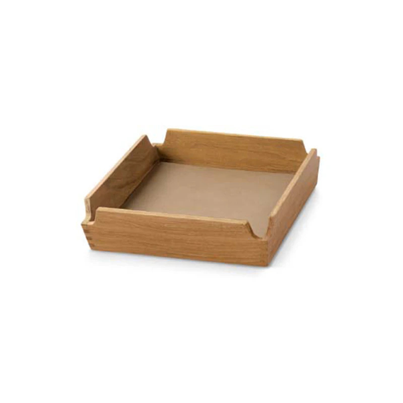 Airy Teak Tablett Mini, Nougat