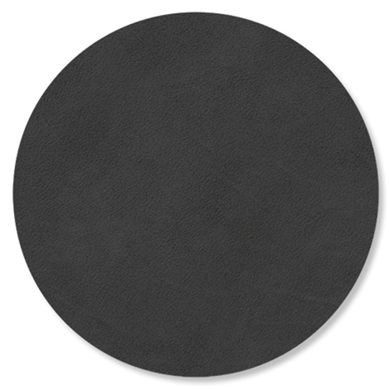 Circle Glasuntersetzer Nupo 10 cm, Schwarz