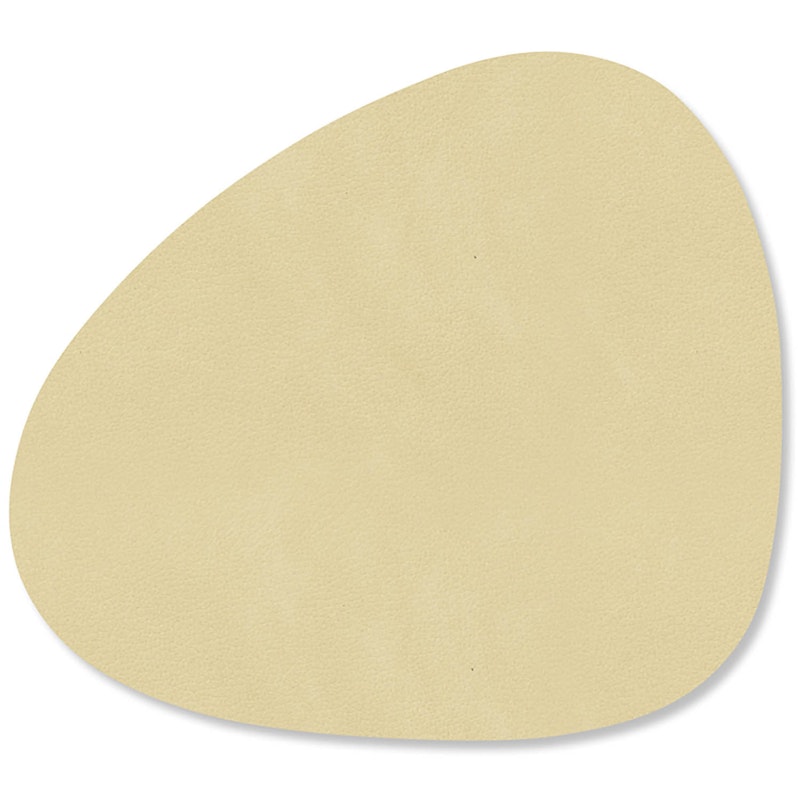 Curve Glasuntersetzer Nupo 11x13 cm, Lemon Sorbet