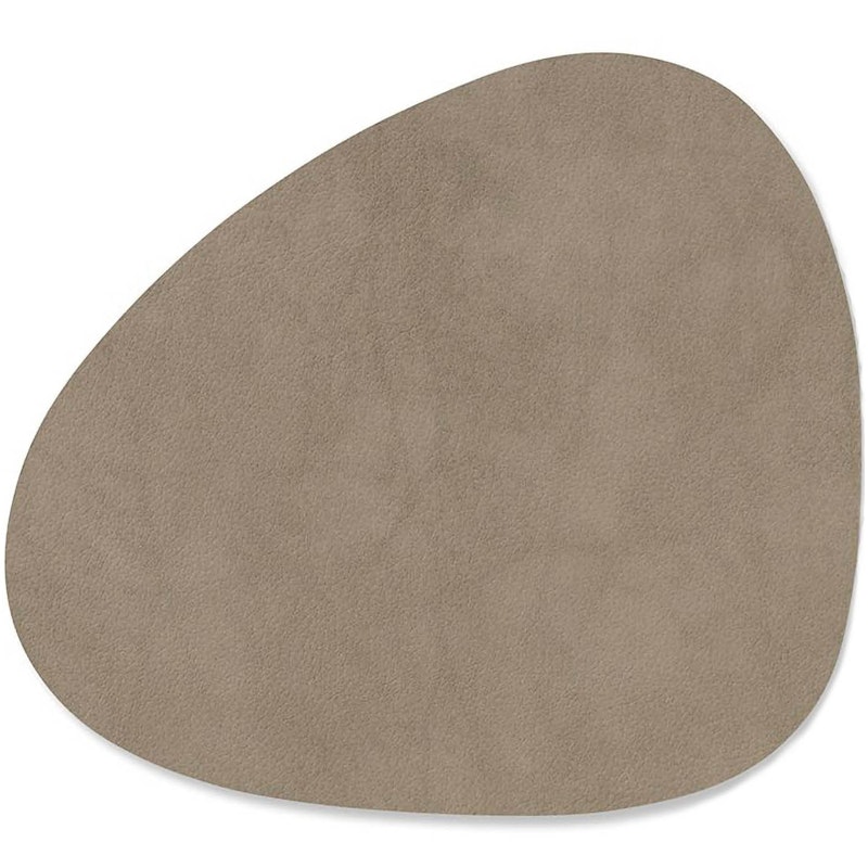 Curve Glasuntersetzer Nupo 11x13 cm, Nomad Grey