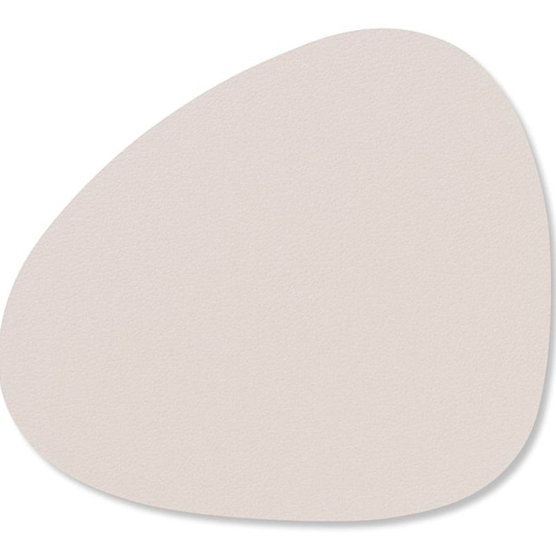 Curve Glasuntersetzer Nupo 11x13 cm, Soft Nude