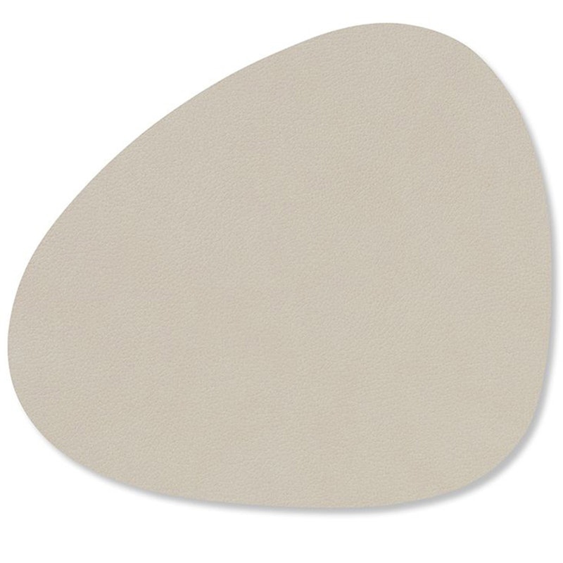 Curve Glasuntersetzer Nupo 11x13 cm, Oyster White