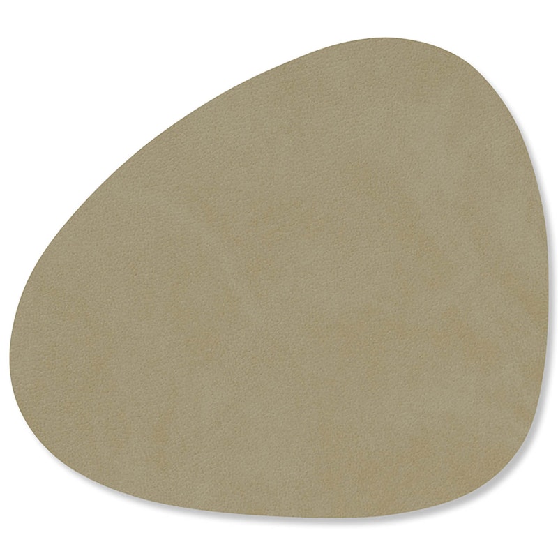 Curve Glasuntersetzer Nupo 11x13 cm, Herbal Dust