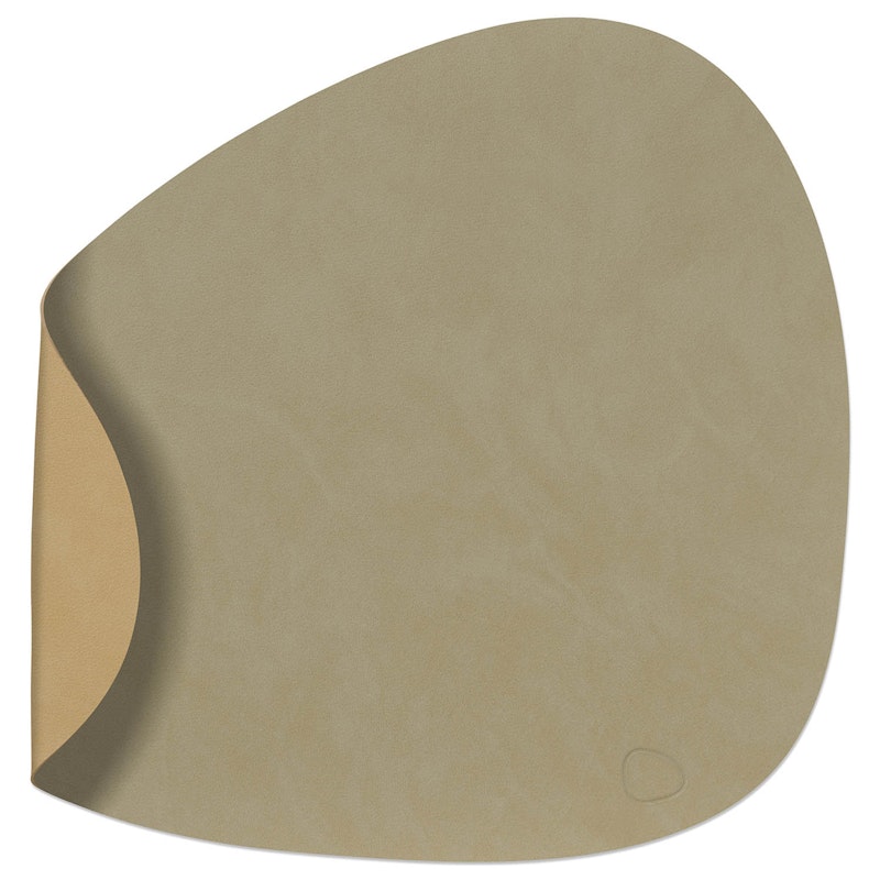 Curve L Wendbares Platzset 37x44 cm, Herbal Dust/Khaki