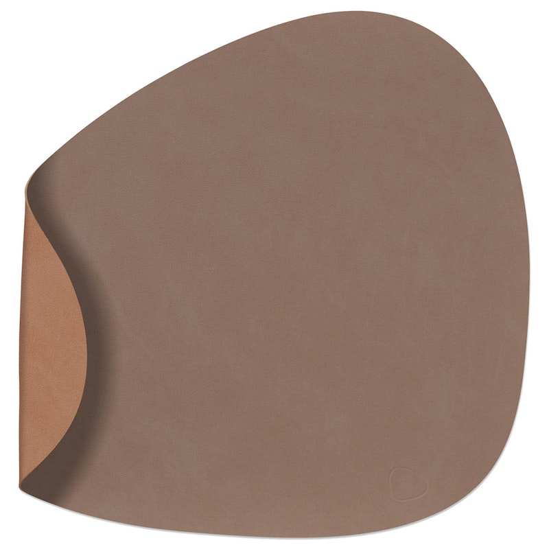 Curve L Wendbares Platzset 37x44 cm, Truffle