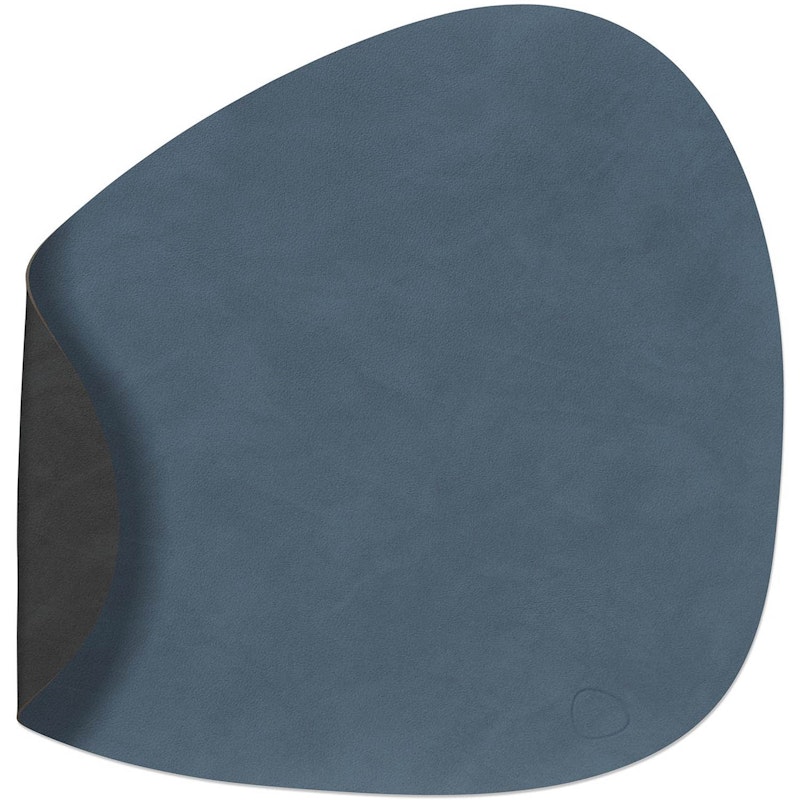 Curve L Wendbares Platzset 37x44 cm, Schwarz/Dunkelblau