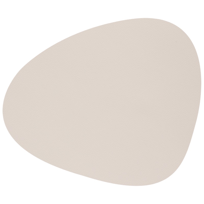 Curve Glasuntersetzer Nupo 11x13 cm, Soft Nude