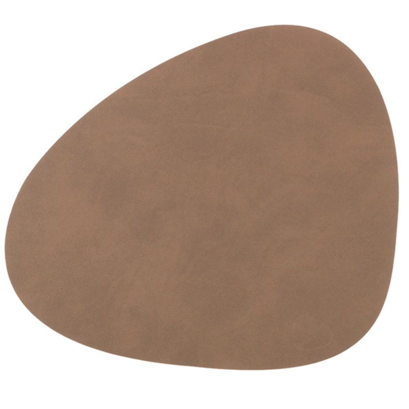 Curve Tischset Nupo 24x28 cm, Braun