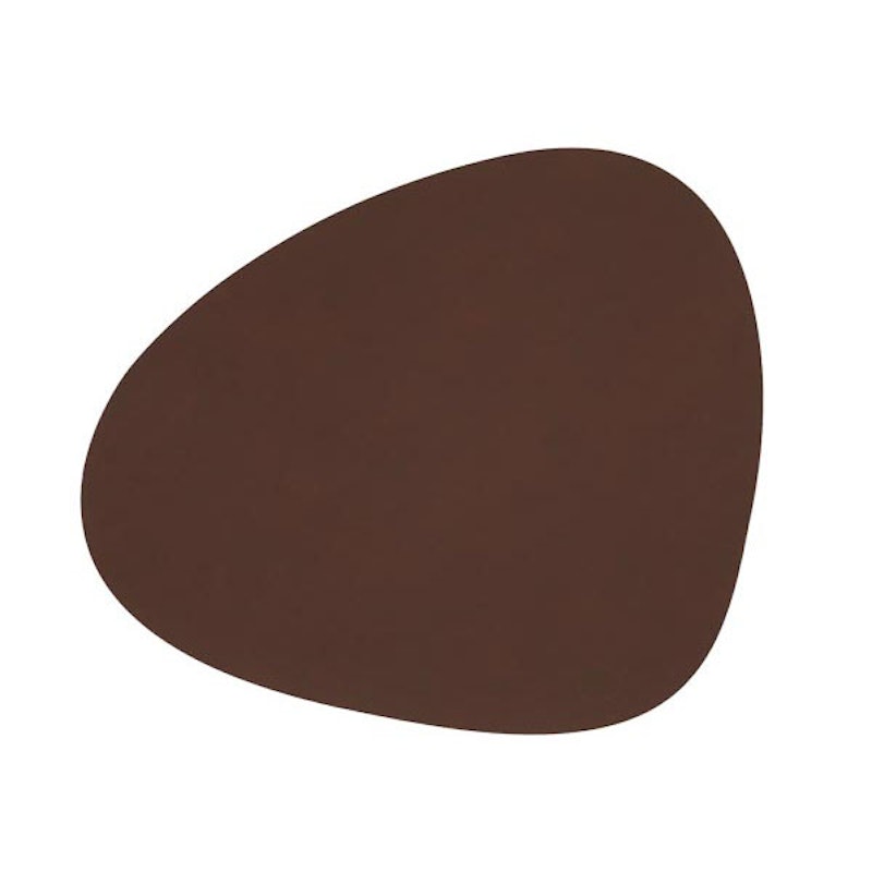 Curve Tischset Nupo 24x28 cm, Dunkelbraun