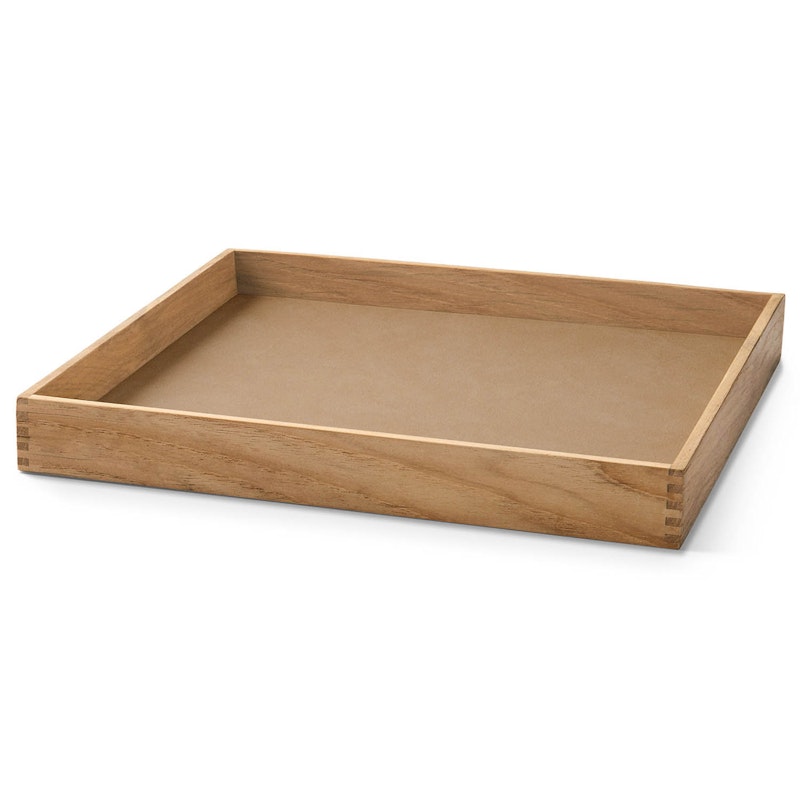 Even Teak Tablett Klein, Nougat