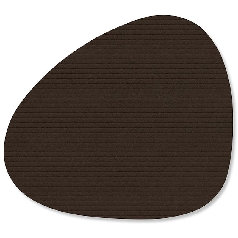 Curve Corduroy Glasuntersetzer, Hazel