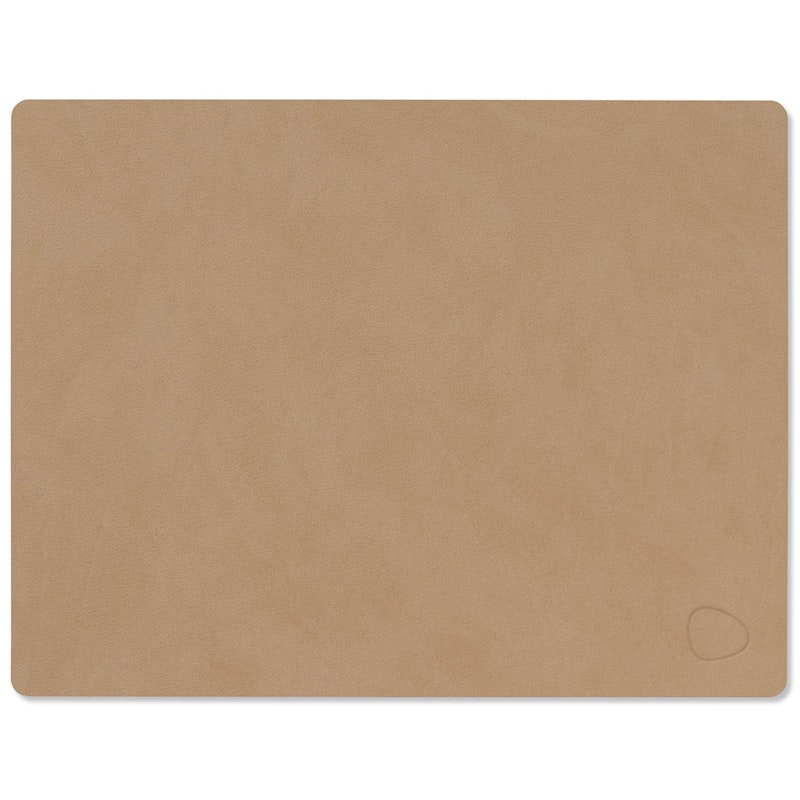 Rectangle M Platzset Nupo 26x34 cm, Nougat