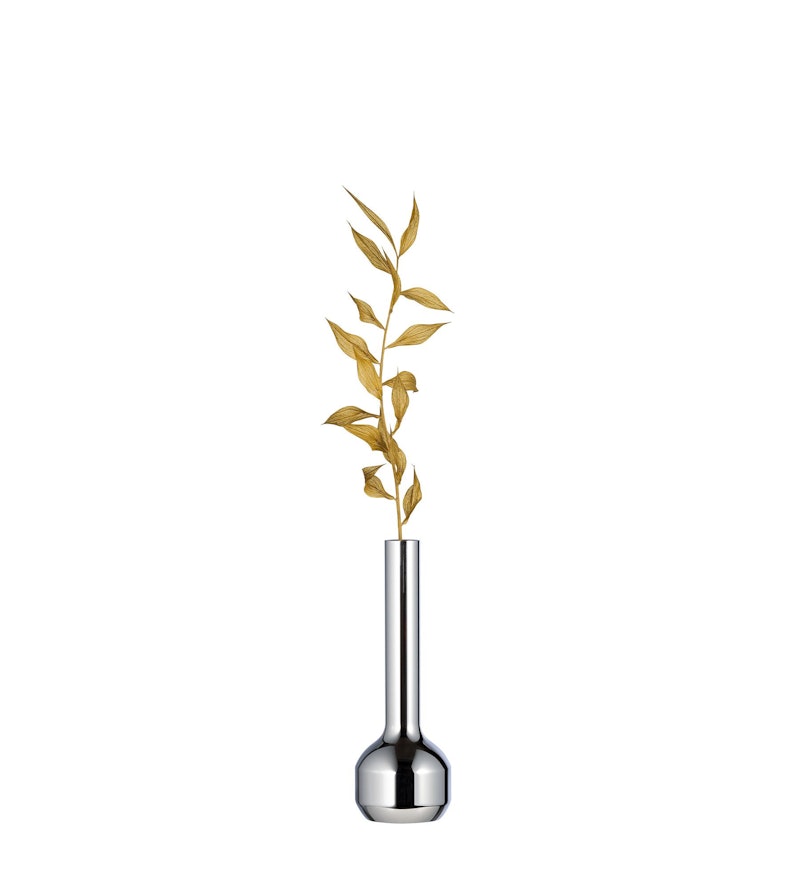 Silhouette Vase 12 cm, Chrom