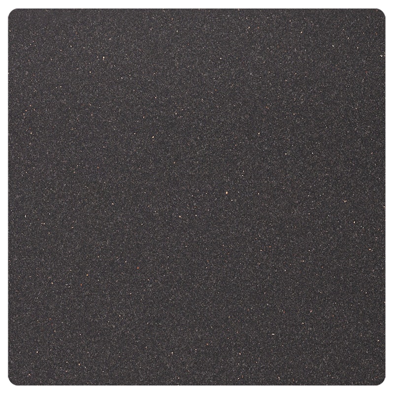 Square Glasuntersetzer Core 10x10 cm, Flecked Anthracite