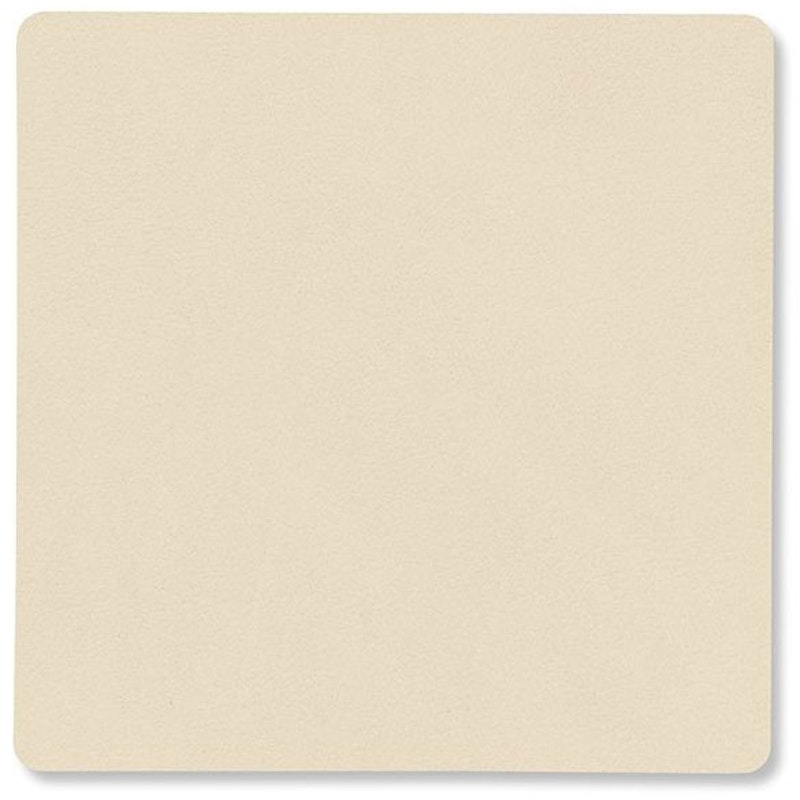 Square Glasuntersetzer Nupo 10x10 cm, Vanilla