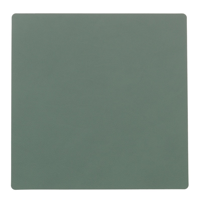 Square Glasuntersetzer Nupo 10x10 cm, Pastellgrün
