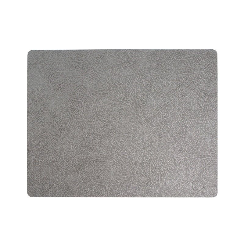 Square Hippo Tischset L, 35x45 cm/ Grau