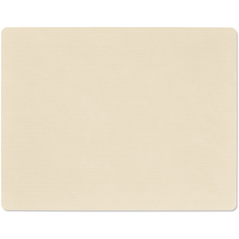 Square L Corduroy Tischset, Vanilla