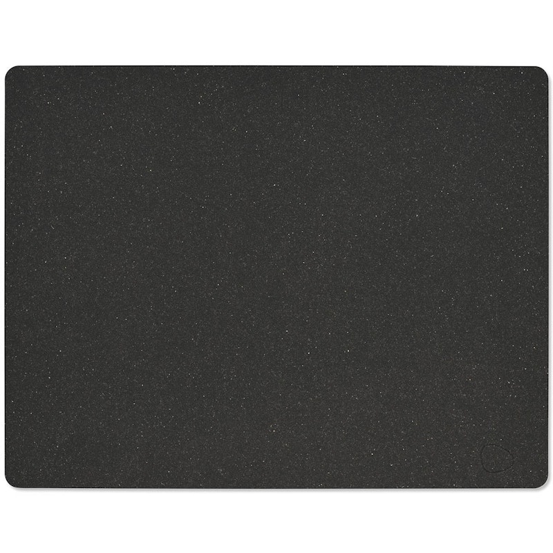 Square L Tischset Core 35x45 cm, Flecked Anthracite
