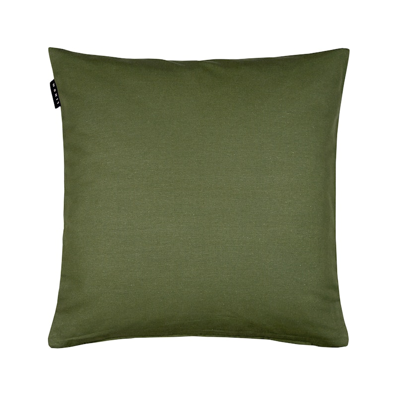 Annabell Kissenbezug 50x50 cm, Dark Olive Green