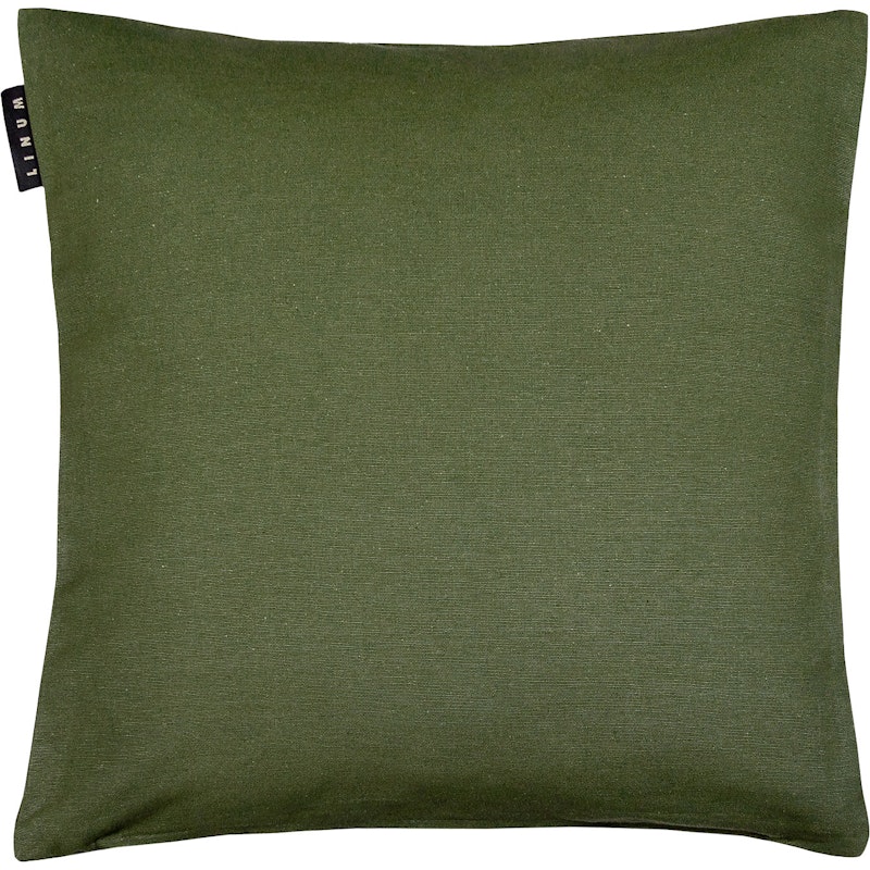 Annabelle Kissenbezug 40x40 cm, Dark Olive Green