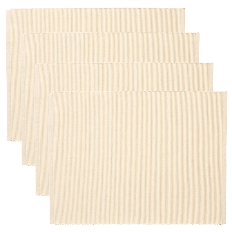 Uni Tischset 35x46 cm 4-er Set, Creamy Beige