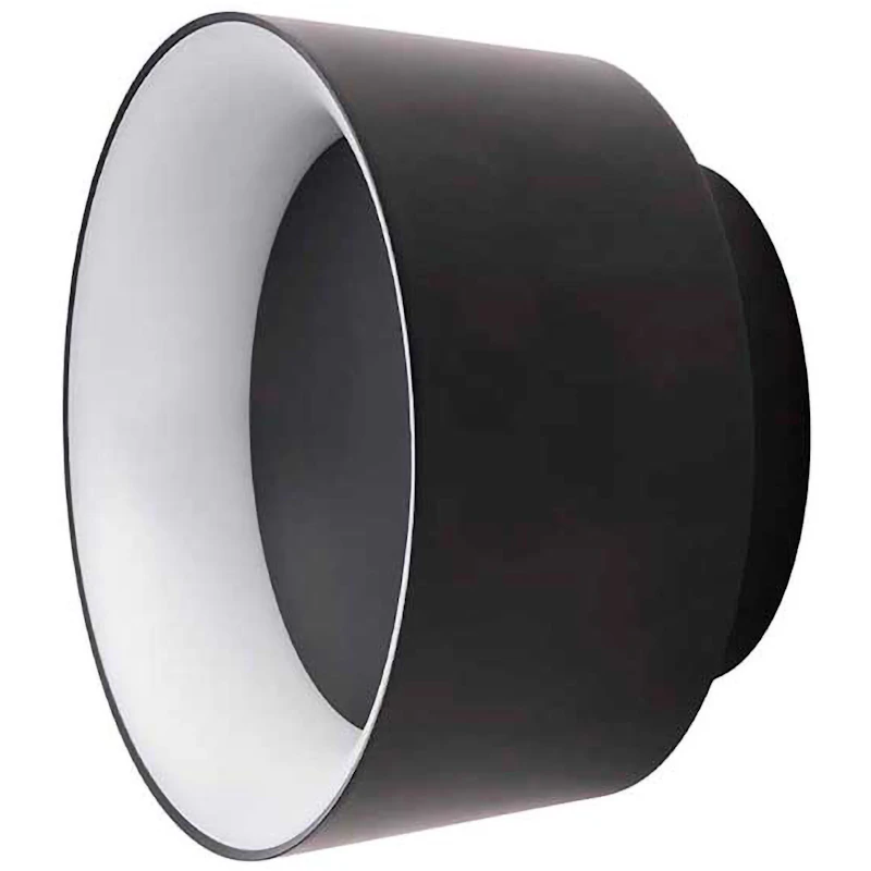 Cookie Wandleuchte / Deckenlampe Ø15 cm, Schwarz