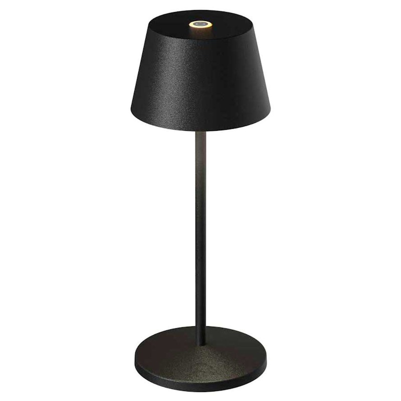 Modi Micro Tragbare Lampe H20 cm, Schwarz