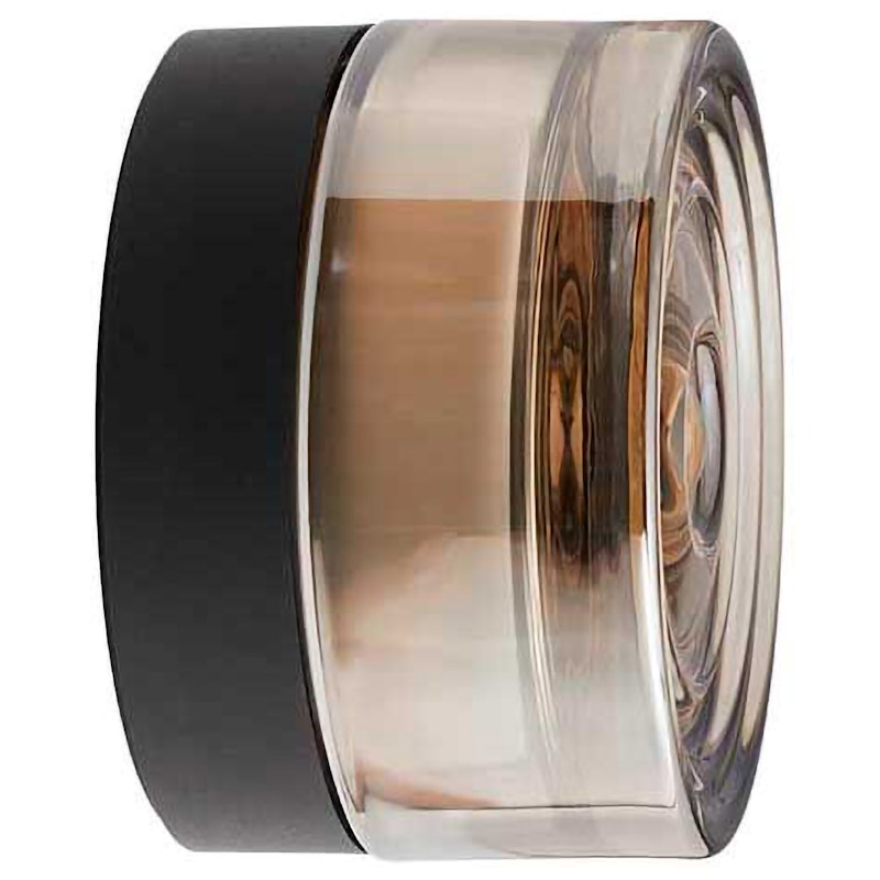 Otto Wave Wandleuchte Ø13 cm, Smoked