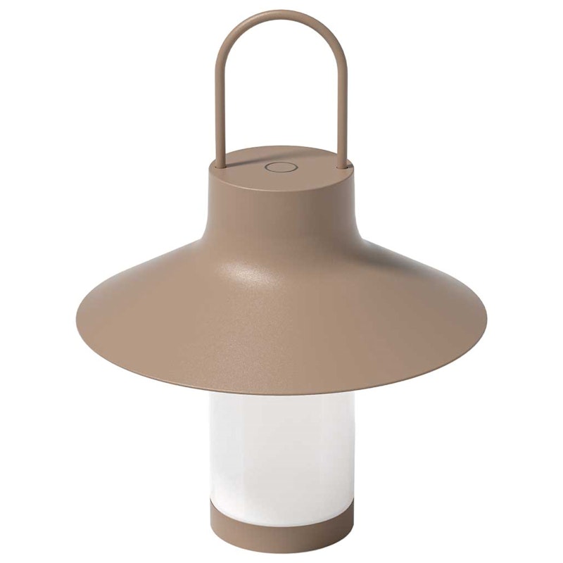 Shadow Large Tischlampe, Grau-beige