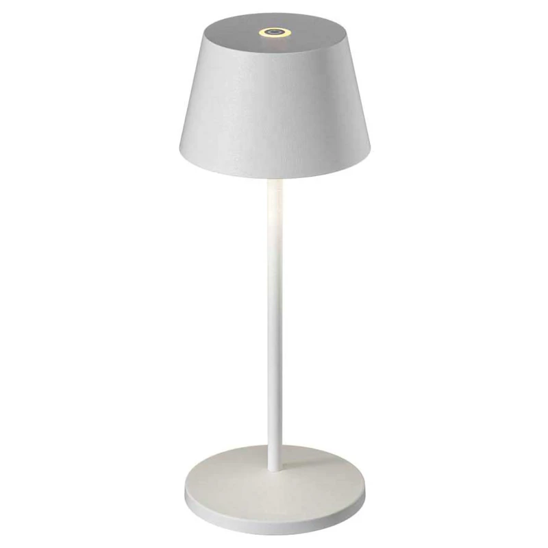 Modi Micro Tragbare Lampe H20 cm, Weiß