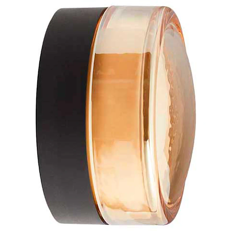 Loom Design Otto Convex Clear Wandleuchte Ø13 cm, Amber