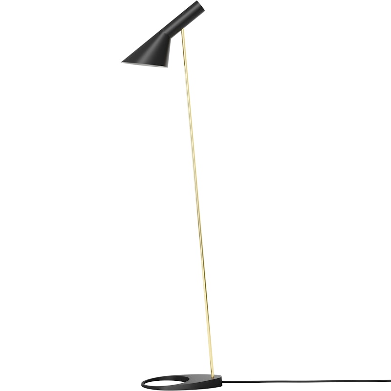 AJ Stehlampe, Schwarz / Messing
