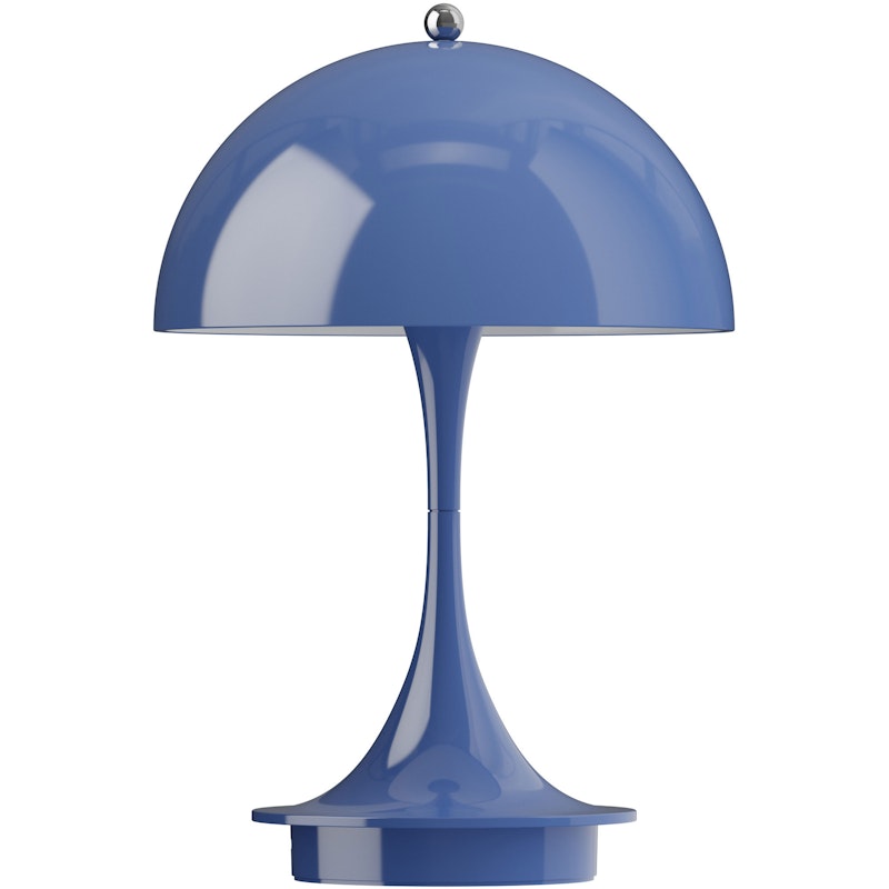 Panthella 160 Tischlampe Tragbar, Opaque Indigo