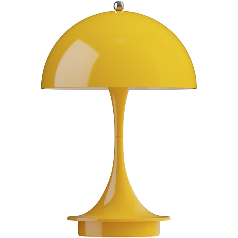 Panthella 160 Tischlampe Tragbar, Opaque Yellow