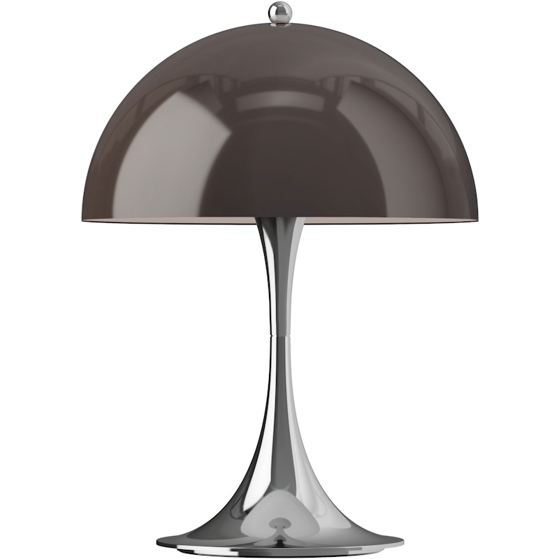 Panthella 250 Tischlampe Tragbar, Original Opal Brown