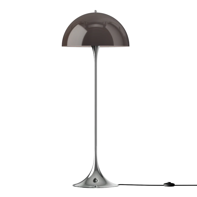 Panthella Stehlampe 50 cm, Opal Brown