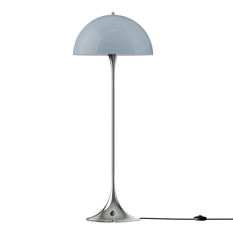 Panthella Stehlampe 50 cm, Opal Grey