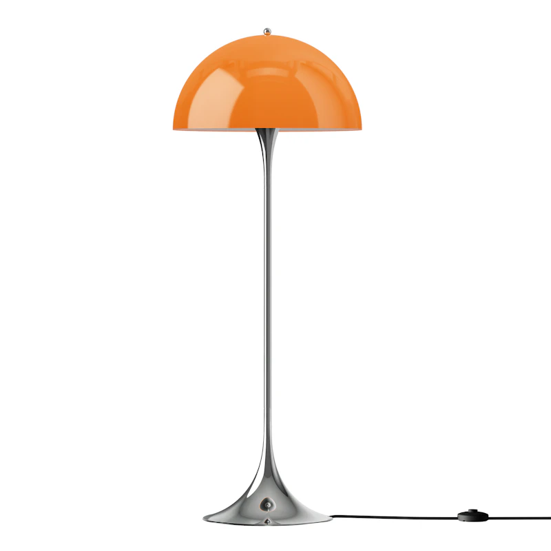 Panthella Stehlampe 50 cm, Opal Orange