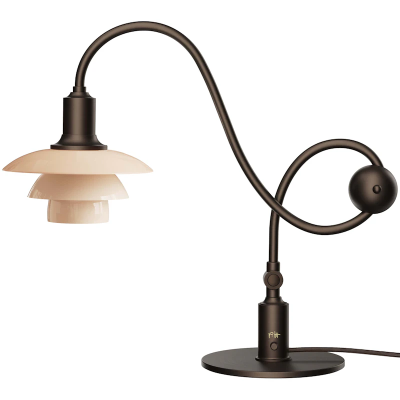 PH 1/1 Piano Tischlampe, Dusty Terracotta