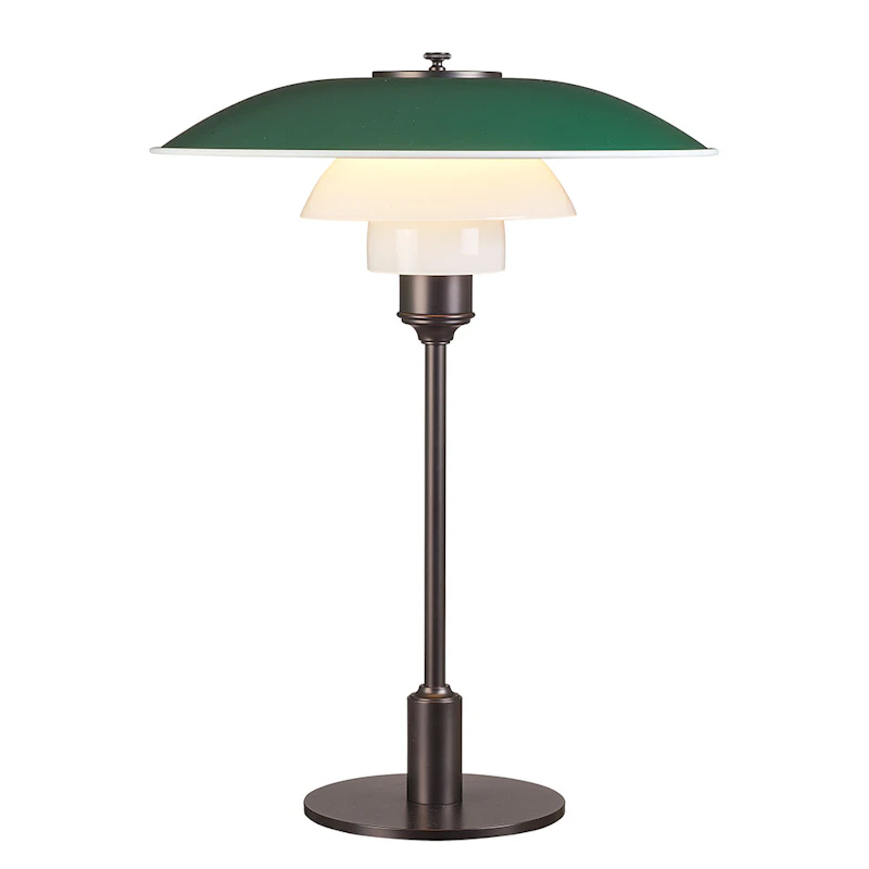 PH 3½-2½ Bordslampa 60W E14, Grün