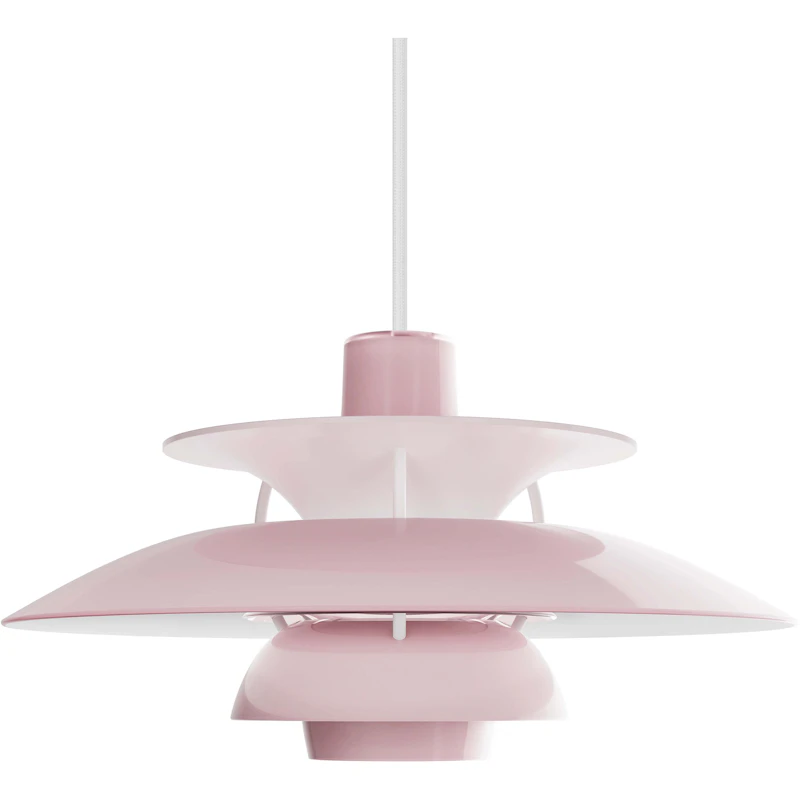 PH 5 Hängelampe Ø32 cm, Opal Pale Rose