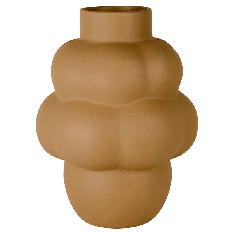 Balloon 04 Vase 32 cm, Sanded Ocker