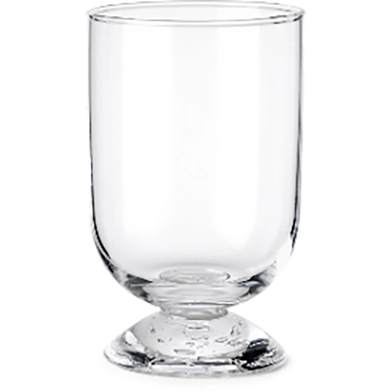Bubble Glass Wasserglas 16 cm, plain top