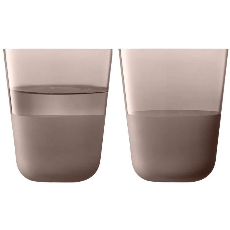 Arc Contrast Becher 38 cl 2-er Set, Earth