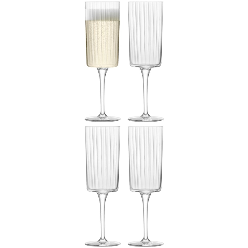 Gio Line Champagnergläser, 4-er Set